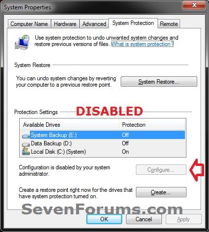 System Restore Configuration - Enable or Disable-disabled.jpg