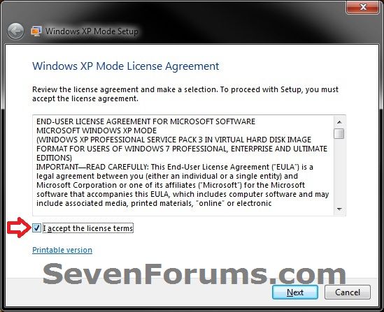 Windows XP Mode - Install and Setup-step1b.jpg