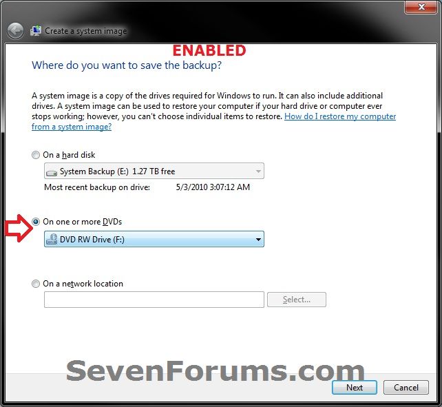 Backup to CD or DVD - Enable or Disable-enabled_system_image.jpg