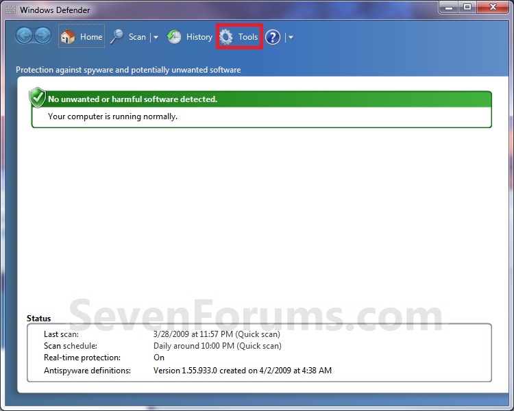 Windows Defender Real-Time Protection - Turn On or Off-step1.jpg
