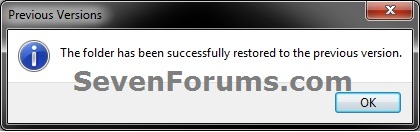 Previous Versions - Restore Files and Folders-restore_folder-2.jpg