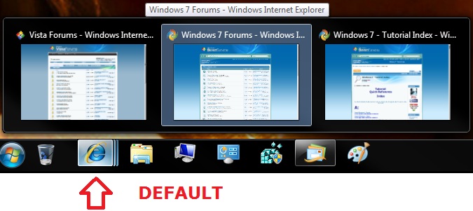 Internet Explorer Individual Taskbar Previews - Enable or Disable-default.jpg