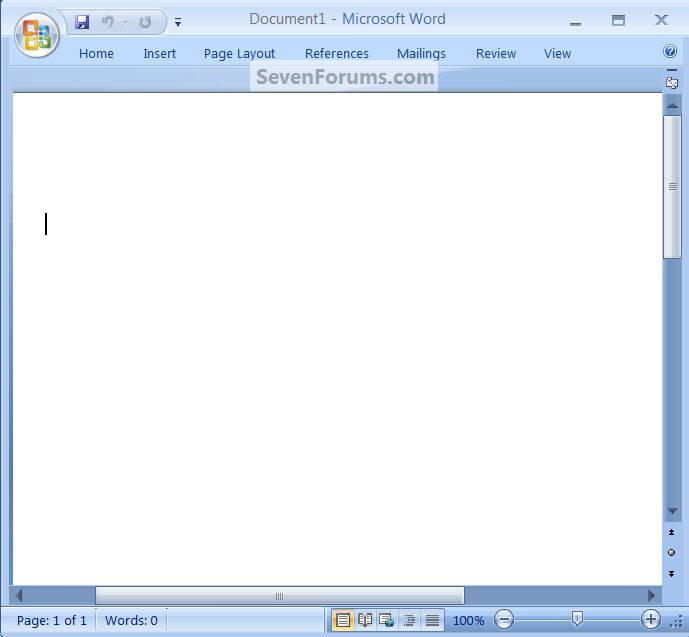 MS Office Word : Set Document Color-blue.jpg