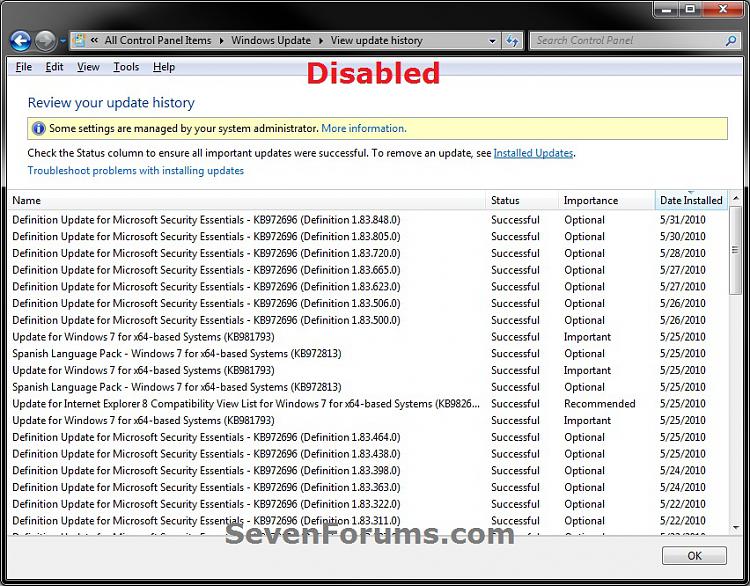 Windows Update - Enable or Disable Access-disabled_view_update_history.jpg