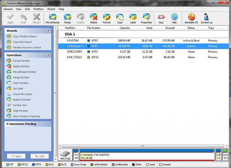 Convert a Dynamic Disk to a Basic Disk-disks.jpg