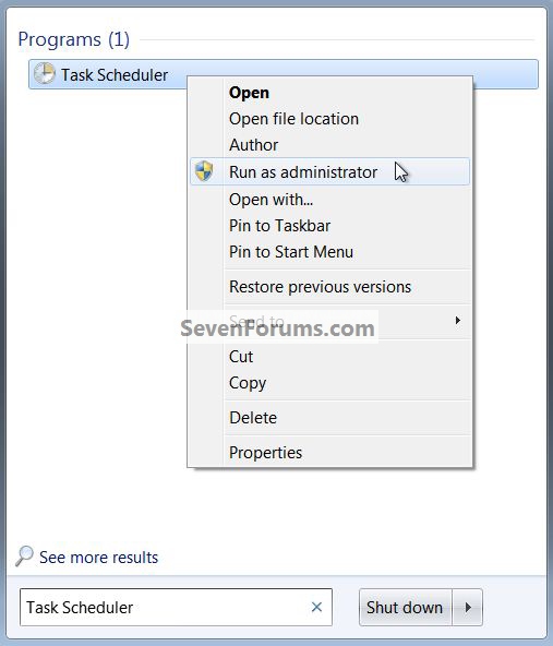 Task Scheduler : Create Shut Down PC Automatically Task-search.jpg