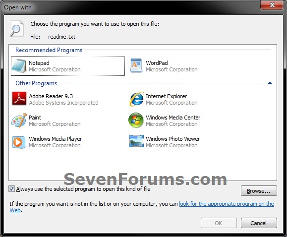 Open with - Clean Up and Remove Programs-choose_default_program.jpg