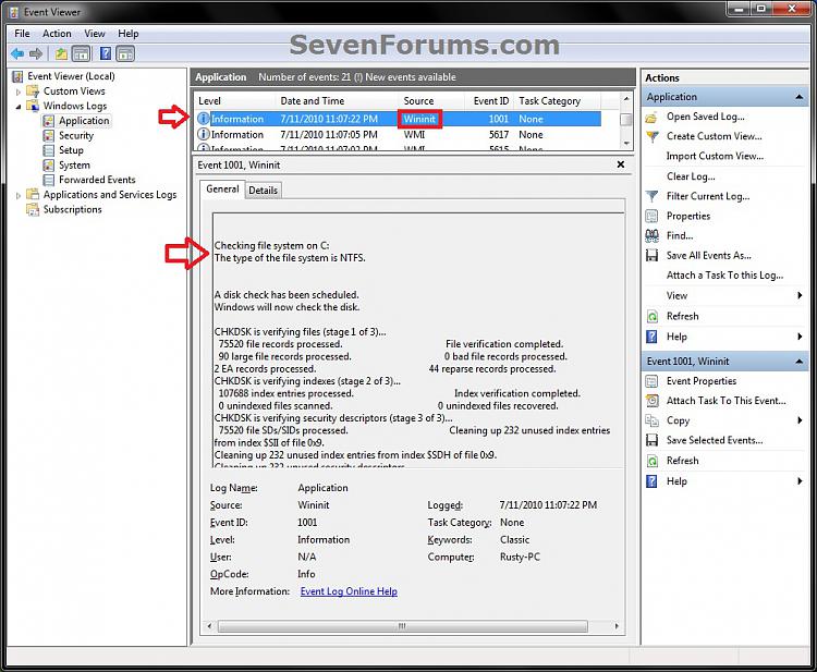 Check Disk (chkdsk) - Read Event Viewer Log-wininit.jpg
