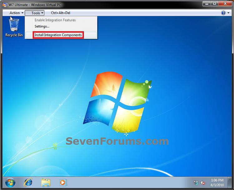 Windows Virtual PC Integration Features - Install, Enable, and Disable-step1.jpg