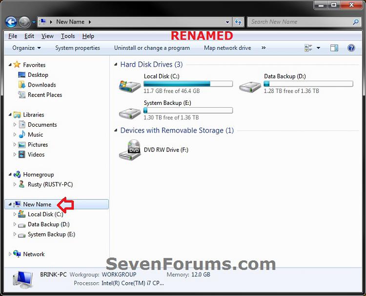 Computer - Rename in Windows 7 Navigation Pane-computer_renamed.jpg