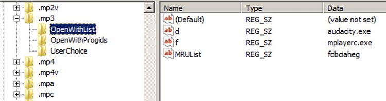 Open with - Clean Up and Remove Programs-regedit-mp3openwithlistafter.jpg