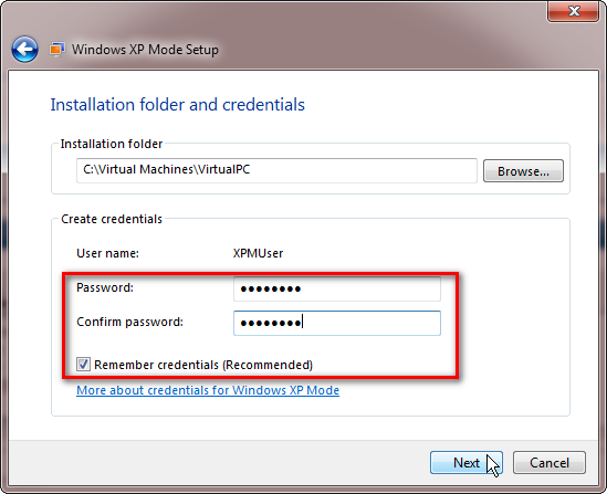 XP Mode Logon Details-xpm_setup_set_password.png