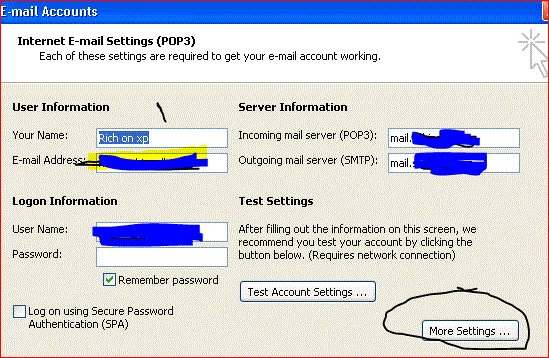 Can't send email via Outlook while in WinXP Virtual Mode-outlook2003-4.gif