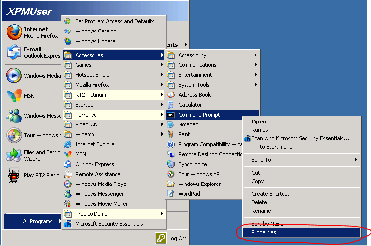 Window and Text size in Command Prompt, Windows XP Mode-dos_font_0.png