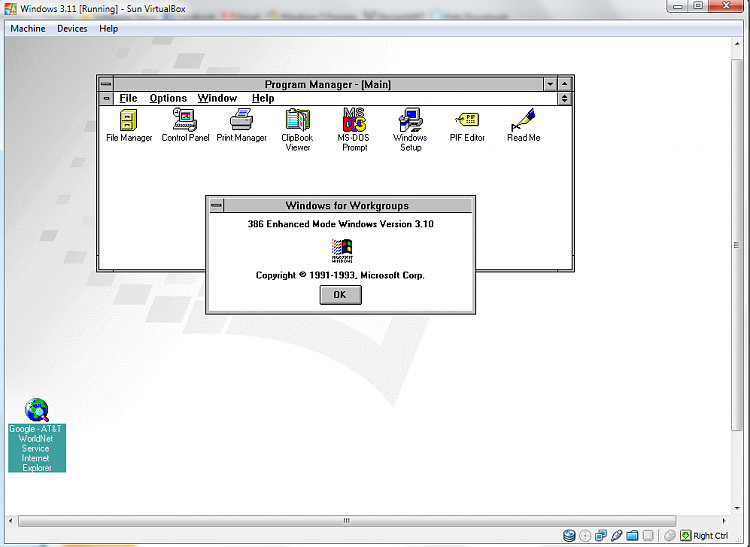 Post your virtual machines in VMware-capture.png