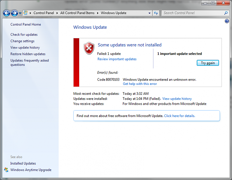 Windows Updates, Automatic    Every time I shut down?-failed-update.png