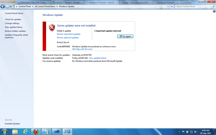 How do I update to Windows 7 Service Pack 1-win7sp1error.png