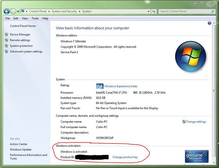 Find My Windows Product Key From Linux Windows 7 Help Forums