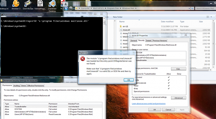 Win7 SP1 Update not installing - mismatched Mail file. 0x80004005-regsvrerrorcap2.png