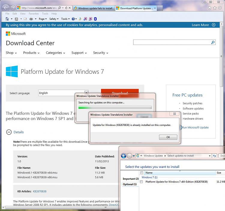 Windows update fails to install IE11, error 9C57-status.jpg
