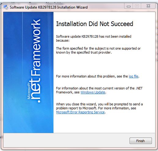 Windows 7 failed updates error code 800B0003-netframework-installation-fail.jpg