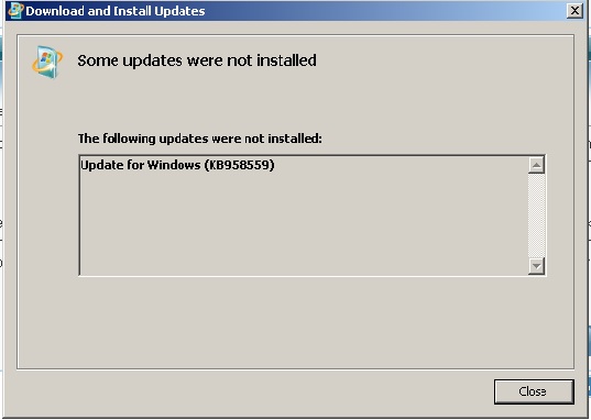 Some Updates Failed-kb958559.jpg