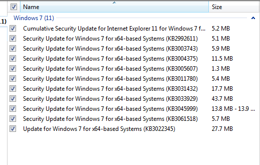 Error codes while updating Windows-windows-needed-updates.png