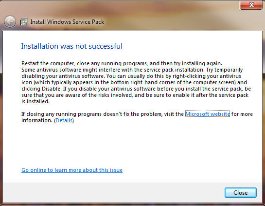 Service Pack 1 error 80070005 (Access Denied)-restart-error-screen.png