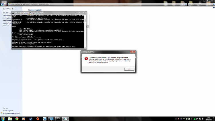 Failed Windows update + broken dll-credsspdll.png
