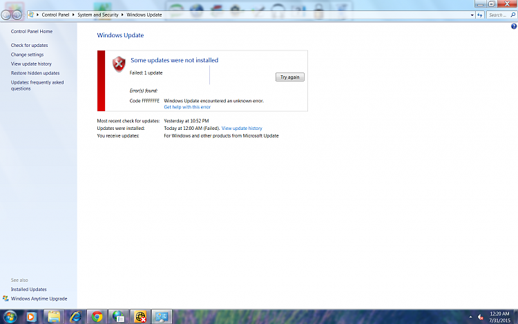 Windows 7 Home Premium : SP1 will not install, error FFFFFFFE-error.png