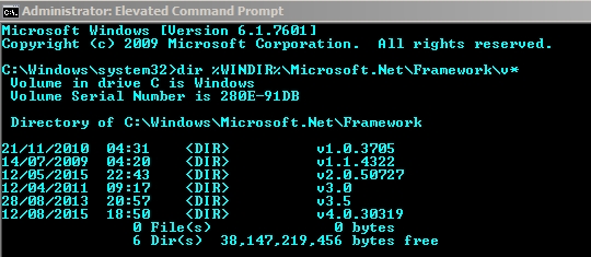Offered security update for version of .NET Framework I don't have?-net-framework-versions.jpg