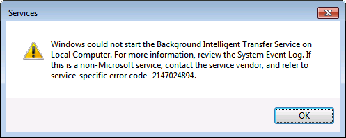 Updates fail - BITS won't start. &quot;error code -2147024894&quot;-bits-fail.png