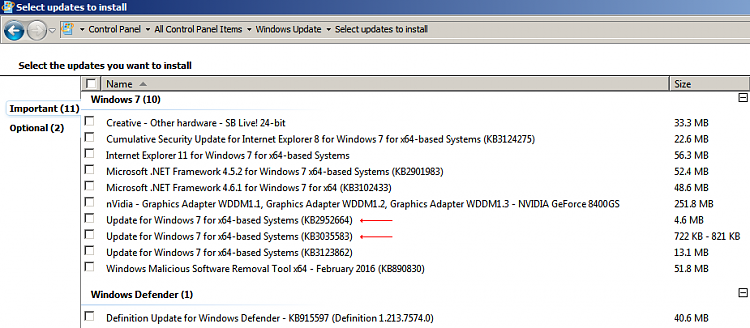 Windows 7 updates - KB2952664 &amp; KB3035583 installed multiple times-up2.png