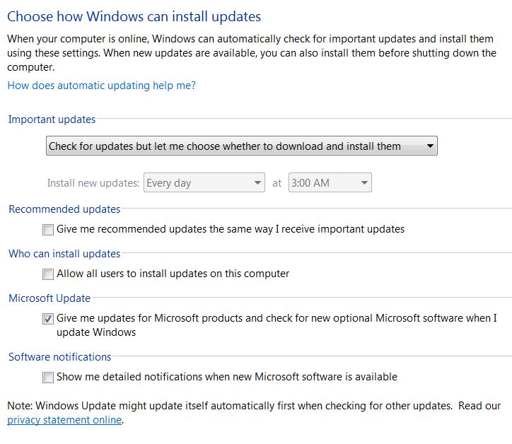 Windows 7 updates - KB2952664 &amp; KB3035583 installed multiple times-update-settings.jpg