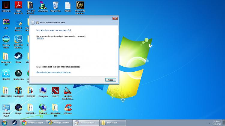 Not enough storage to process this command, error 0x80070008-screenshot.jpg
