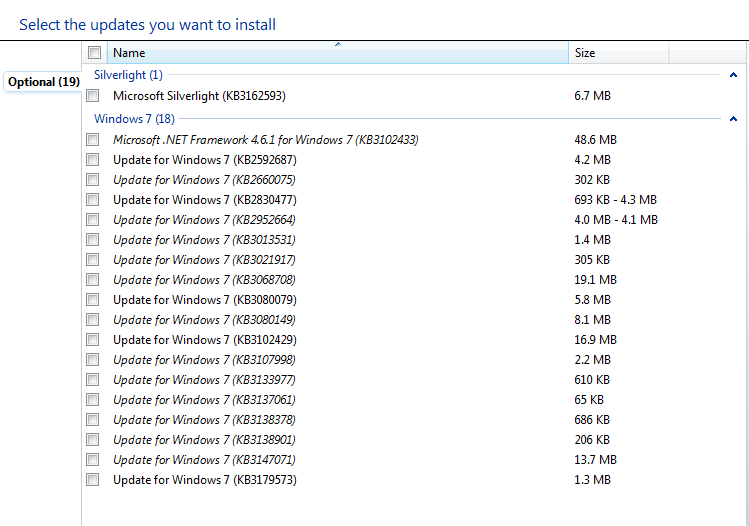 W7 not updating?-excluded-optional-updates.png