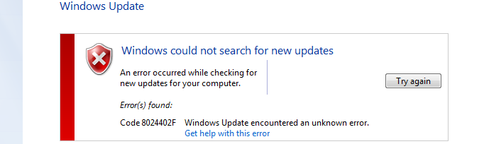 W7 not updating?-error.png
