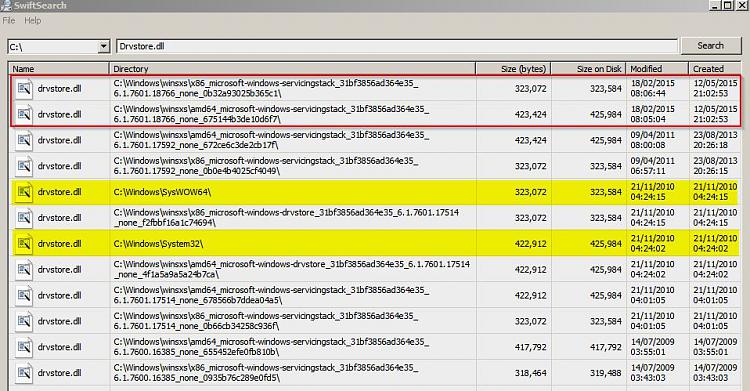 April 2015 servicing stack update for Windows 7 (KB3020369) &amp; files-swiftsearch.jpg