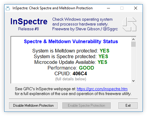 How to find out which Spectre &amp;Meltdown updates are locally installed?-inspectre.png