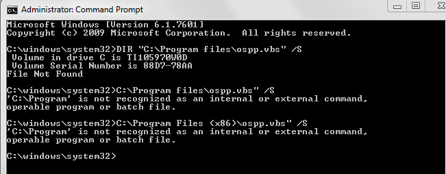 CScript Error: Can't find script engine &quot;VBScript&quot; -alternate solution-program-files-cmd.png