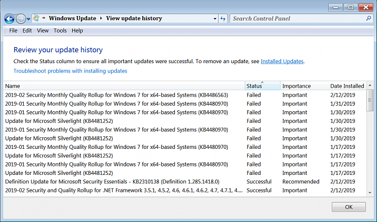 Win7 update won't install any Security Rollups or Siverlight updates-untitled.png