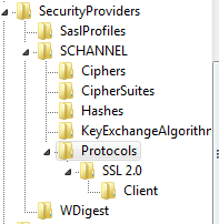 Trying to enable TLS 1.1/1.2 and encountering many issues-regeditmissingtls.png