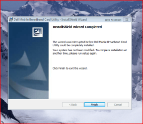 3G install failure.PNG