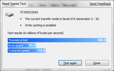 Windows 7 Build 7000 SATA Device Properties 1 Speed Test.PNG