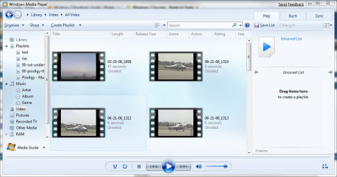 Windows 7 Build 7000 WiMP Library.PNG