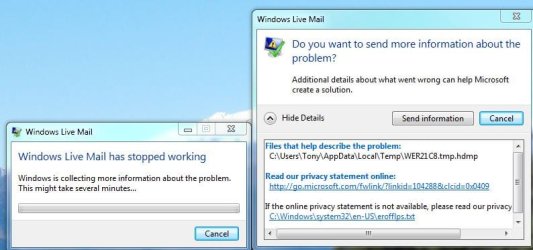 WLM has stopped working - 20110604-0127.JPG WLM has stopped working - 20110604-0127.JPG