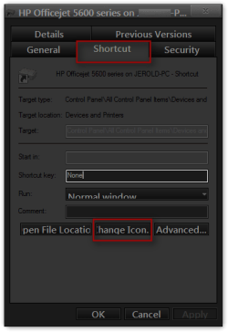 HP Officejet 5600 series on-PC - Shortcut Properties.png