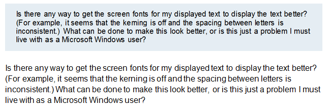 Screen Capture of Improper Character Spacing.PNG