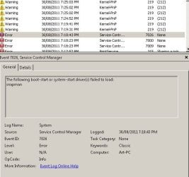 usb error event viewer Capture.JPG usb error event viewer Capture.JPG