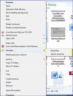 Shredder in Context Menu.JPG Shredder in Context Menu.JPG
